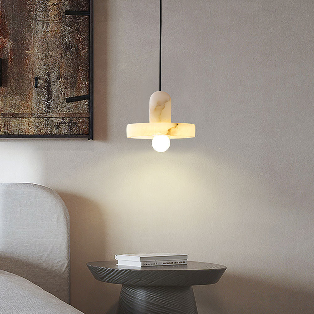 Messo Alabaster Pendant Light