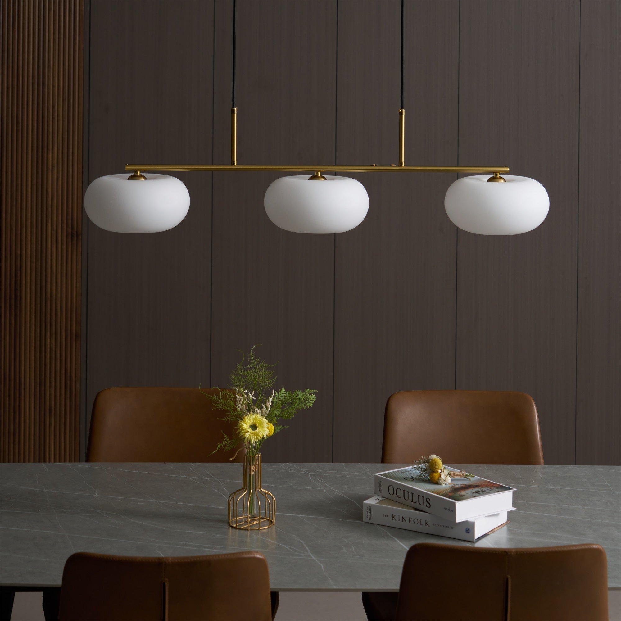 Lerenme Globe Pendant Light