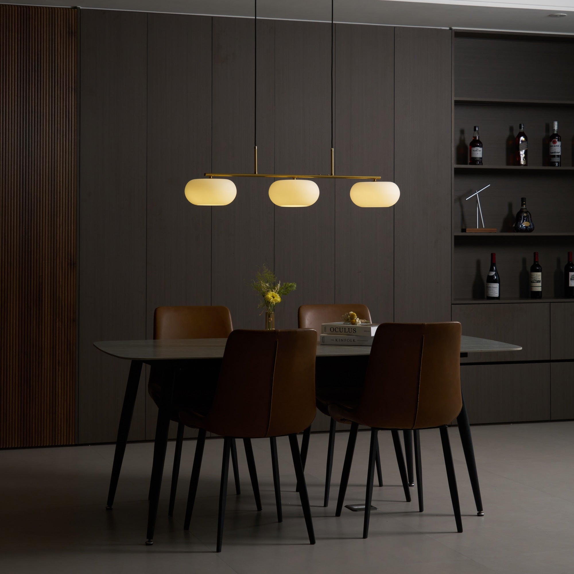 Lerenme Globe Pendant Light