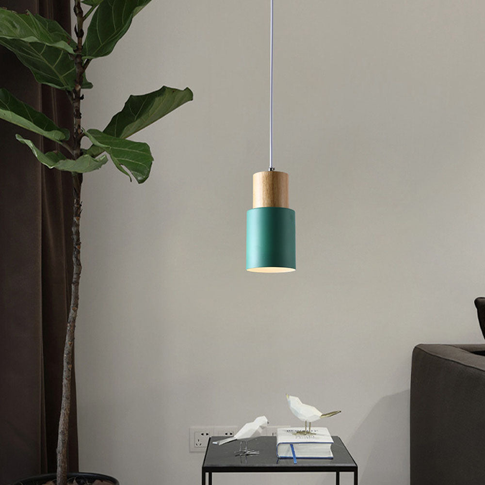 Kelmos Cylindrical Pendant Light