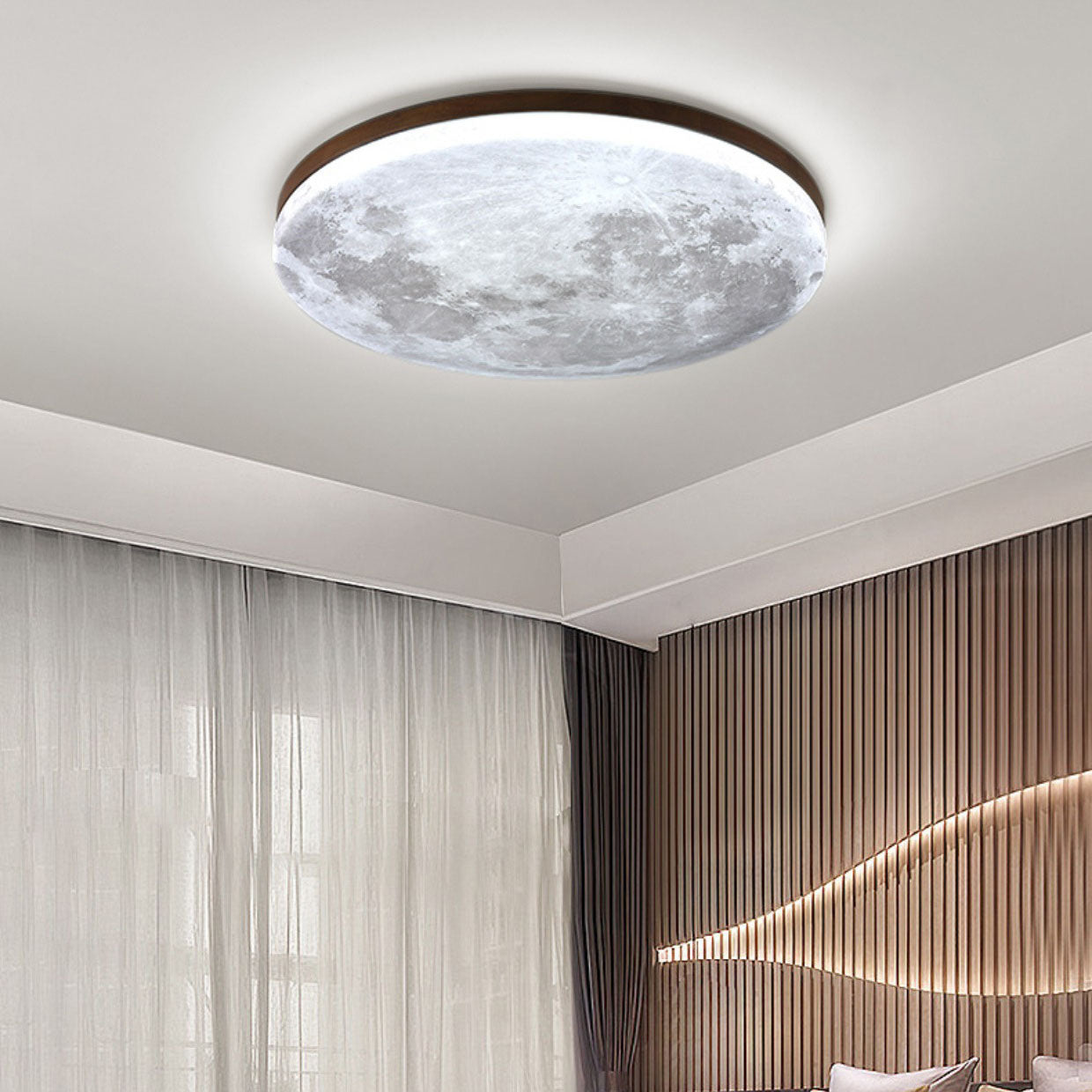 Moonza Round Ceiling Light