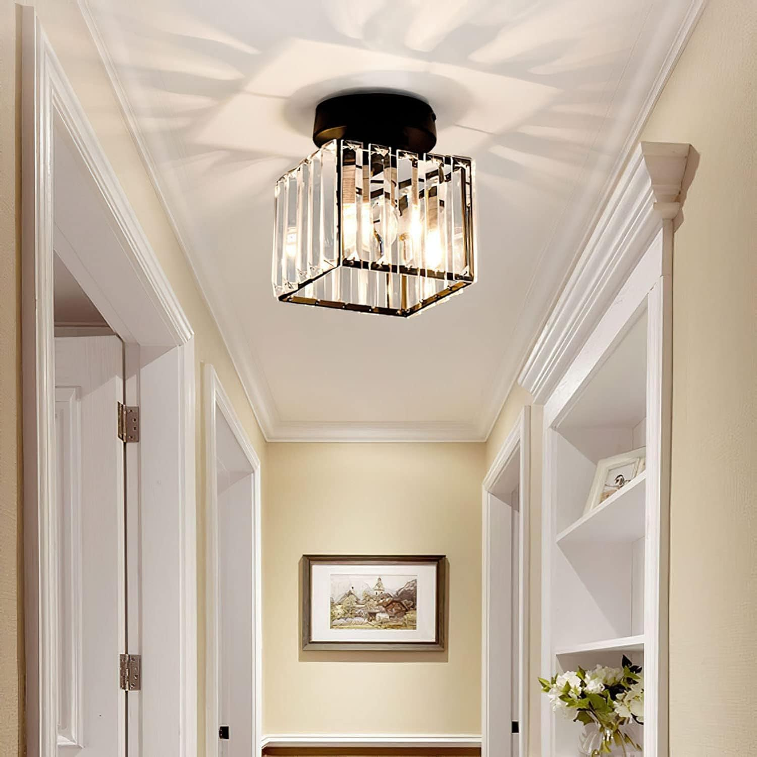 Kellan Crystal Ceiling Light