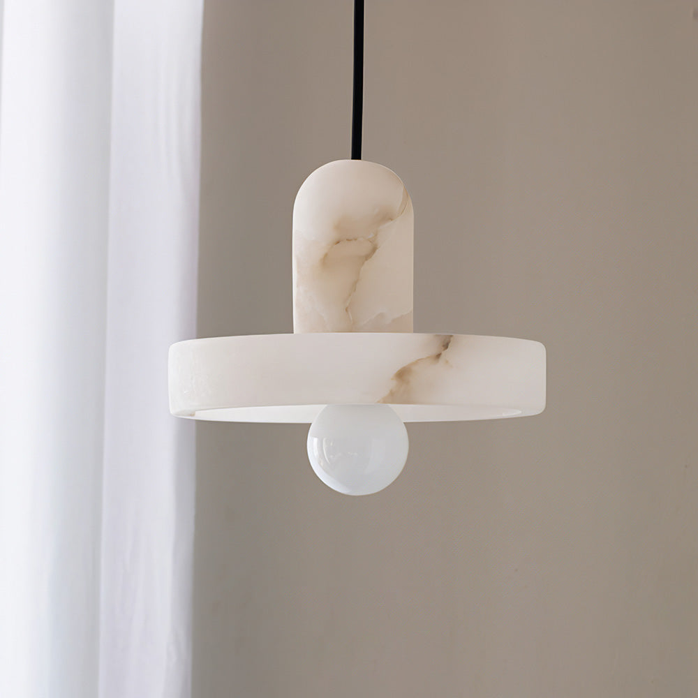 Messo Alabaster Pendant Light