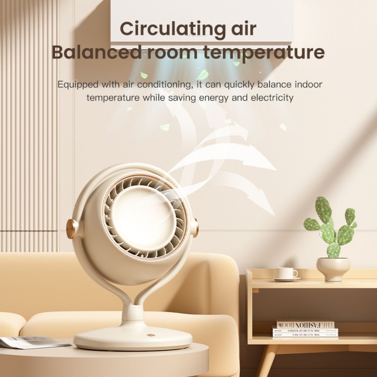 Bacalos Modern Desk Fan
