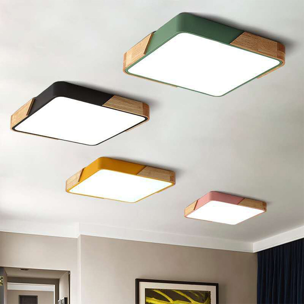 Trona Square Ceiling Light