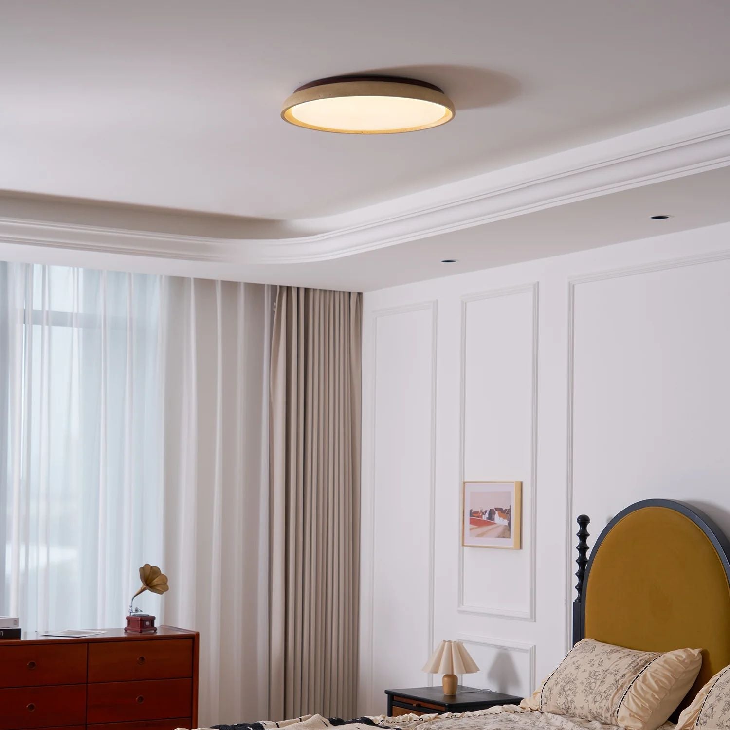 Vitelso Travertine Ceiling Light