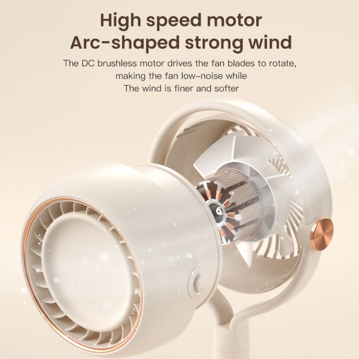 Bacalos Modern Desk Fan