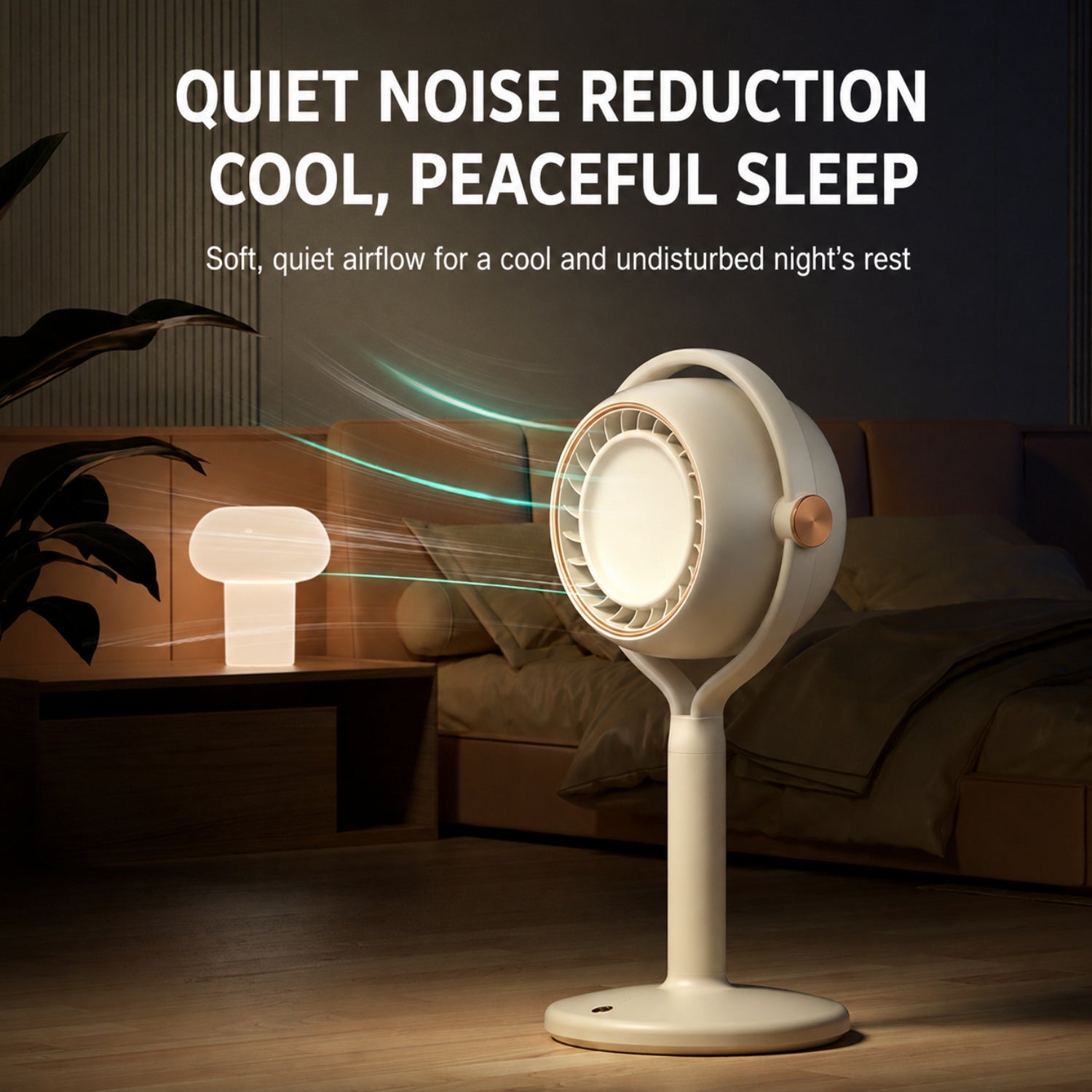 Bacalos Modern Desk Fan