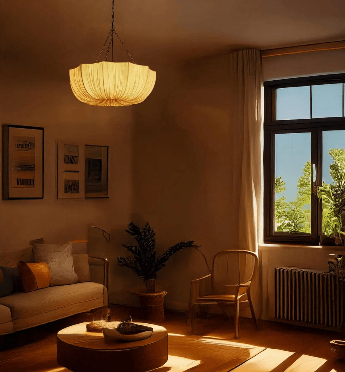 Pikalo Round Pendant Light