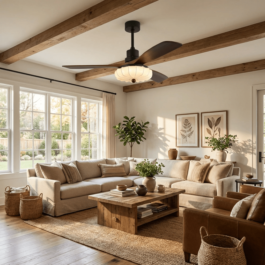 Allinyo Lotus Ceiling Fan Light