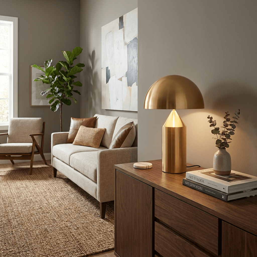 Almiran Geometric Table Lamp