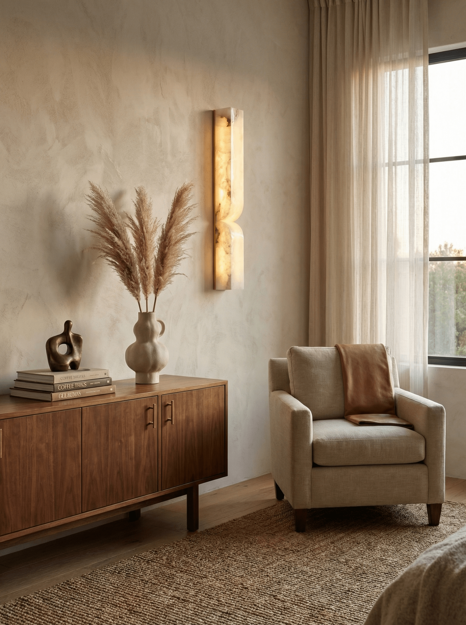 Soroza Alabaster Wall Light