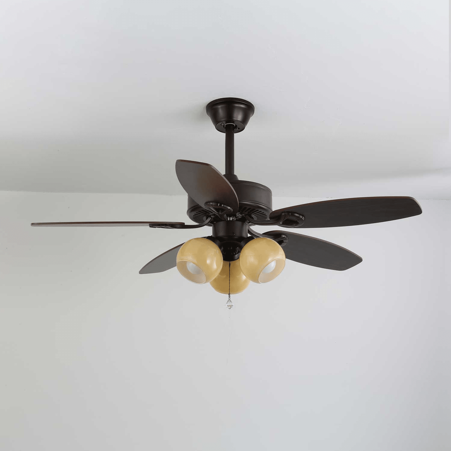 Lunoves Vintage Ceiling Fan Light