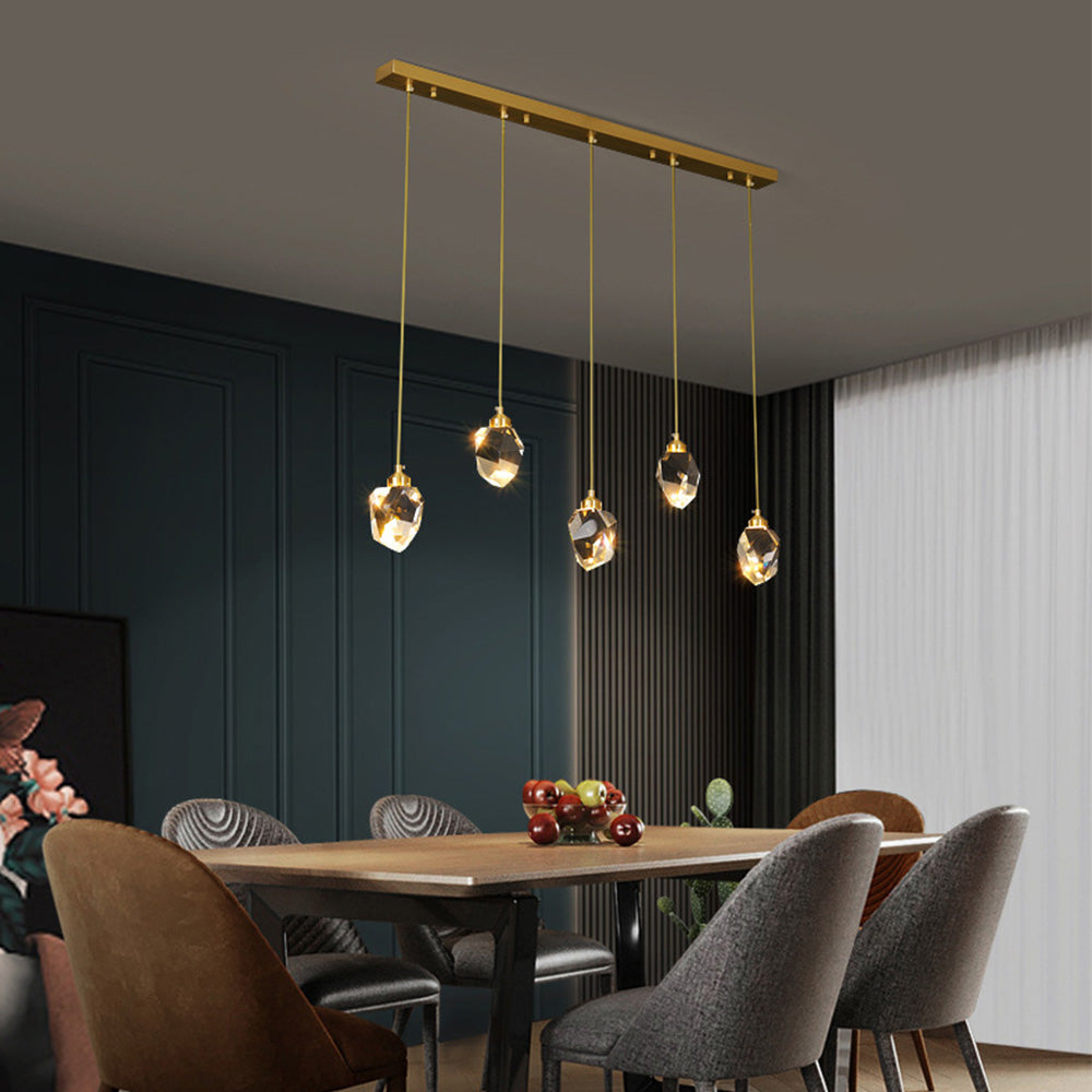Crystal Drop Pendant Light