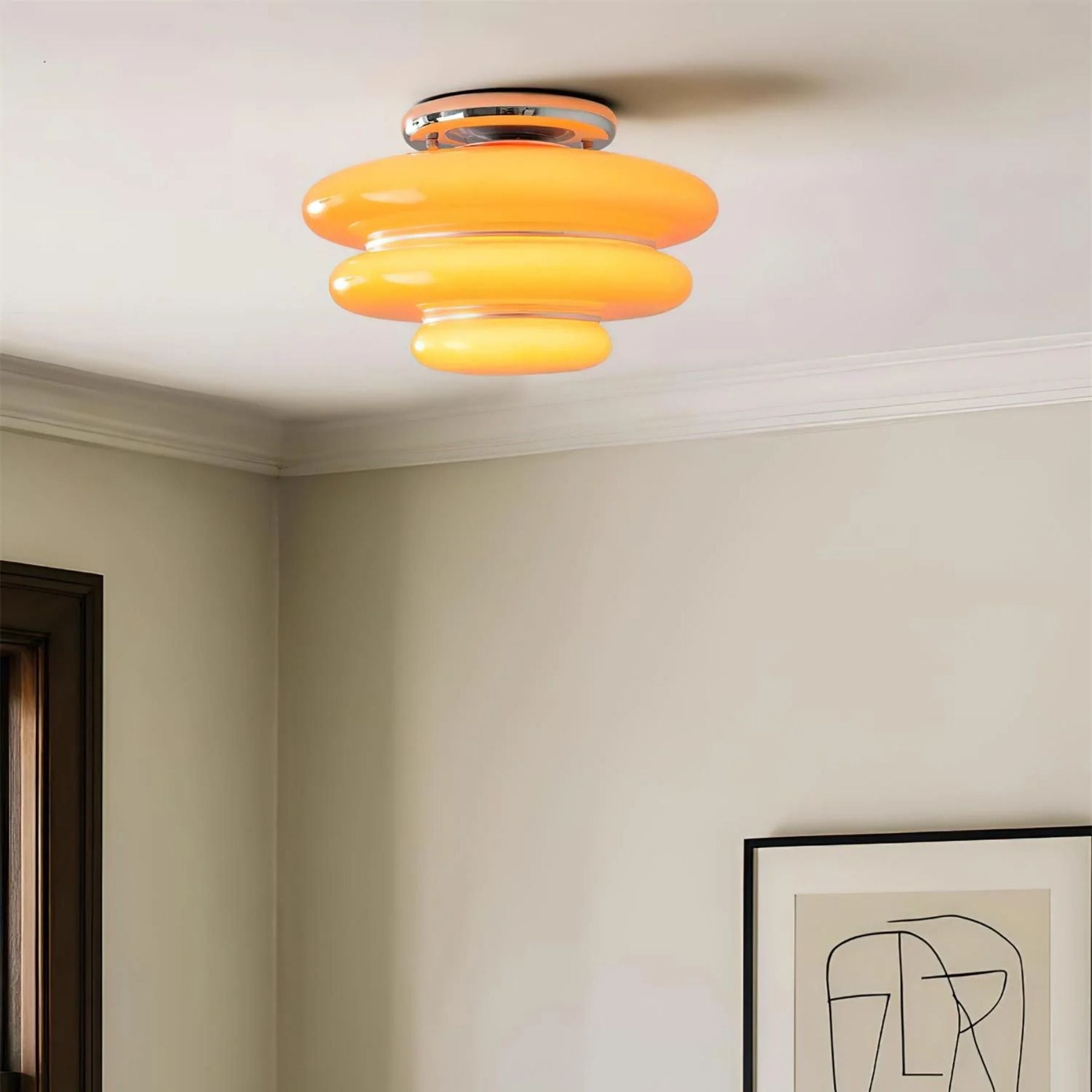 Zelyva Layered Ceiling Light