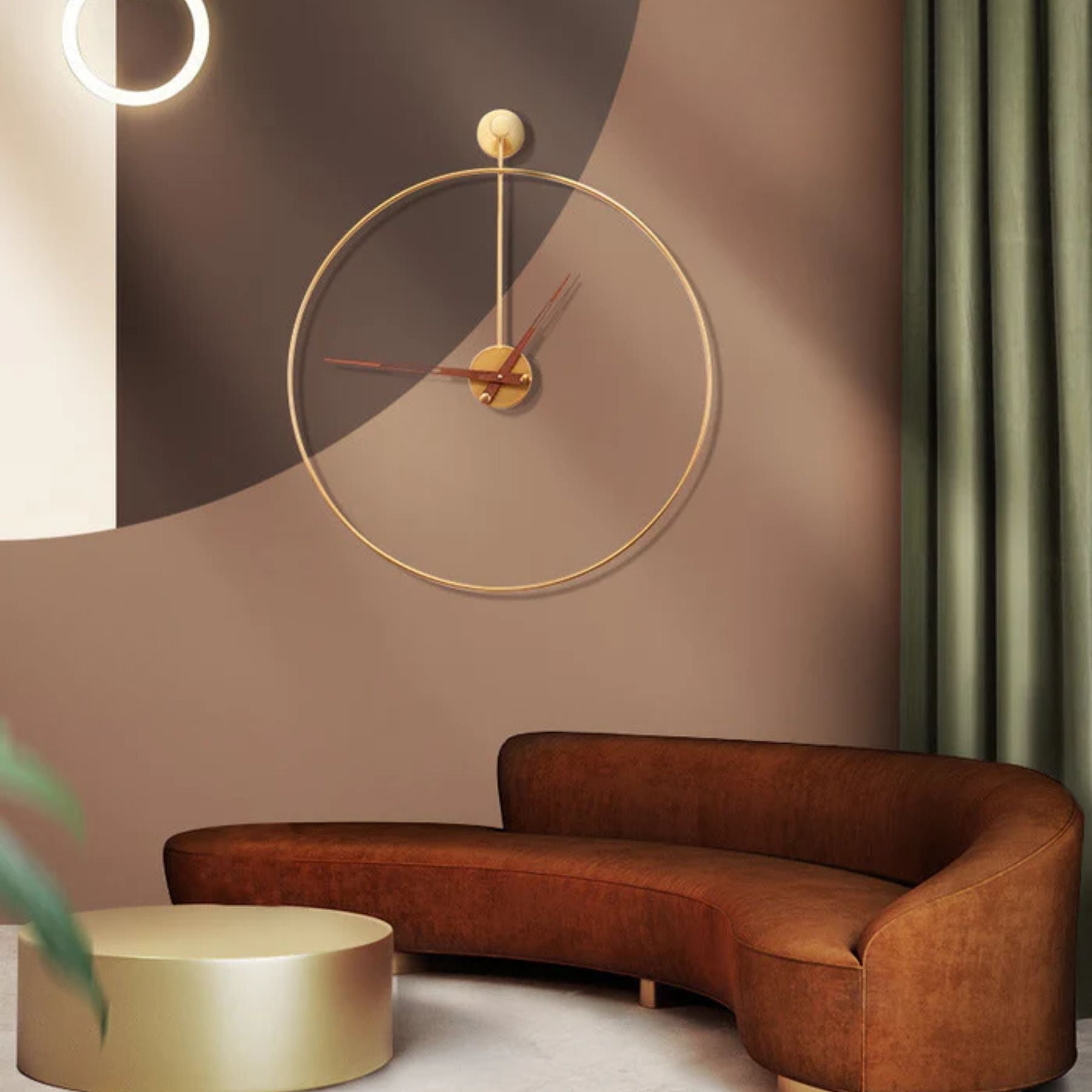 Cuzar Minimalist Wall Clock
