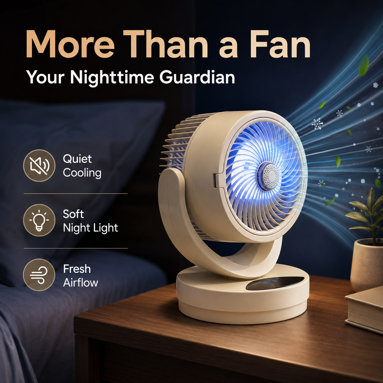 Freeza Portable Table Fan