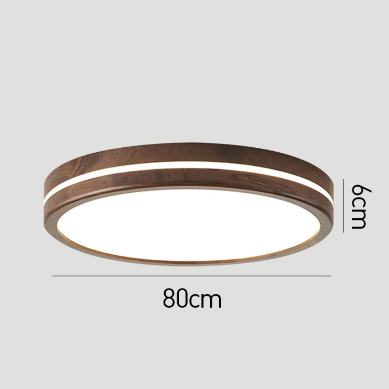 Zorryn Japandi Style Wooden Ceiling Light