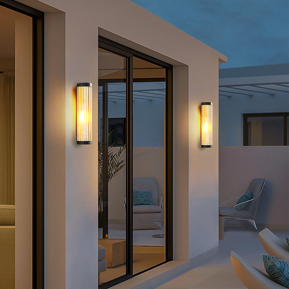 Arkirevi Semi Cylindrical Outdoor Wall Light