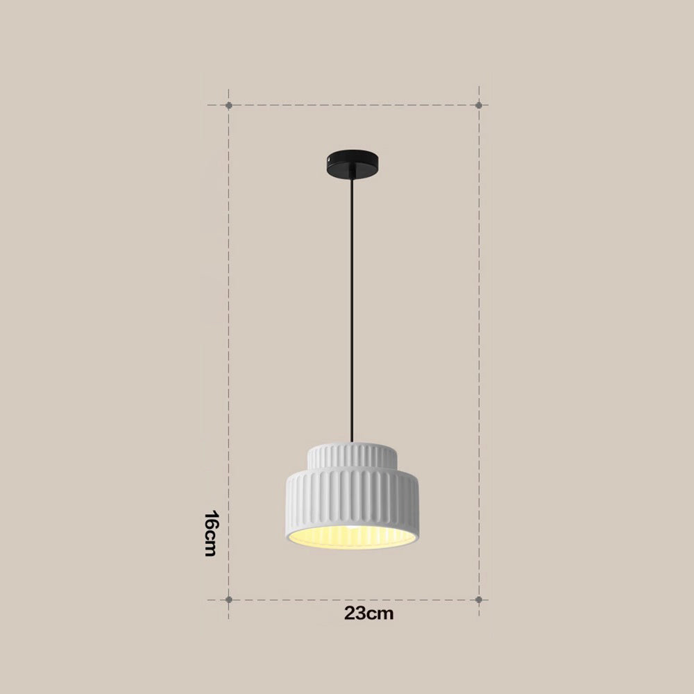 Nixon Ribbed Pendant Light