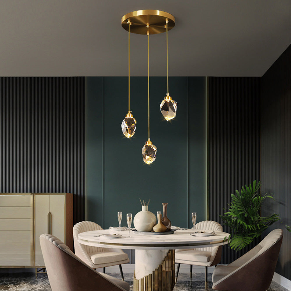 Crystal Drop Pendant Light