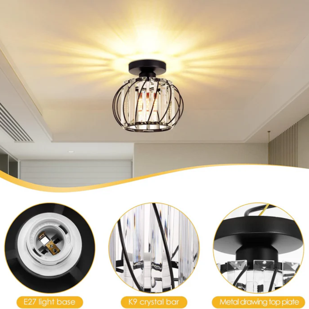 Tayra Crystal Pendant Light
