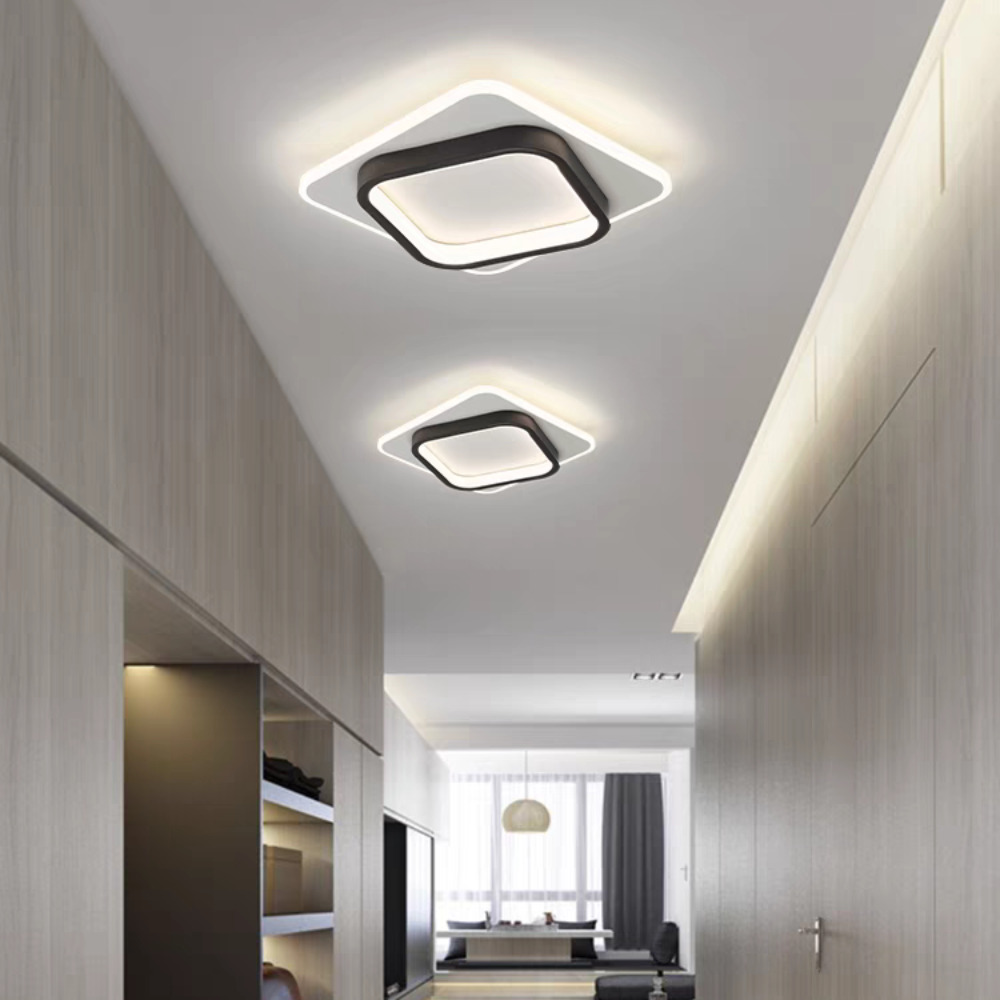 Jaxon Double Square LED Ceiling Light