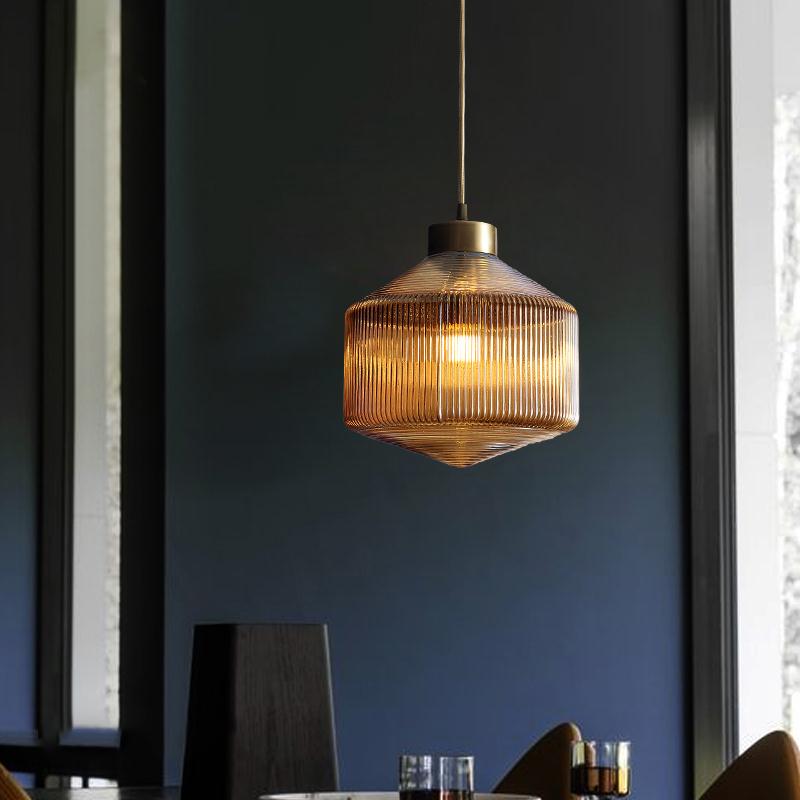 Torvell Ribbed Pendant Light