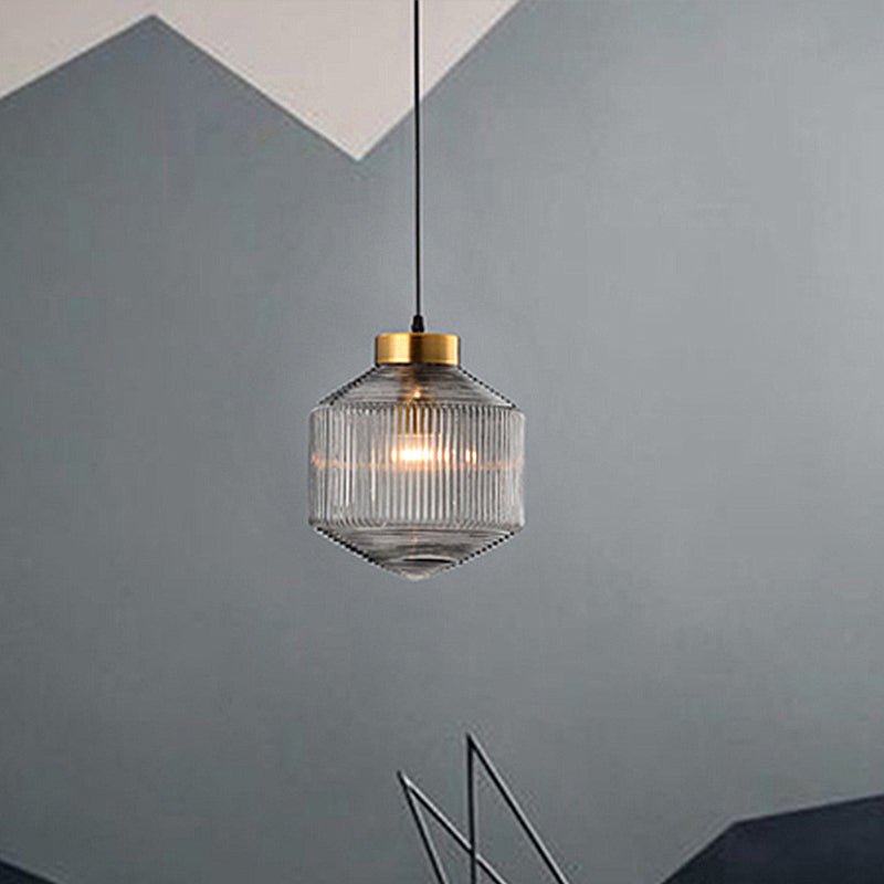 Torvell Ribbed Pendant Light