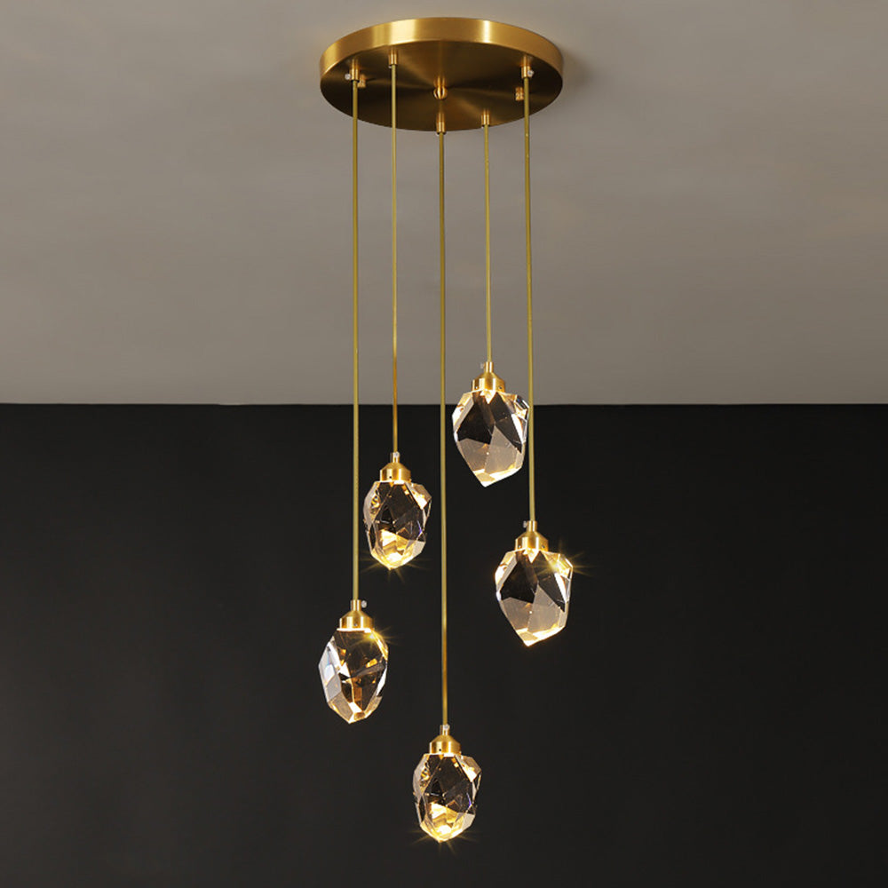 Crystal Drop Pendant Light