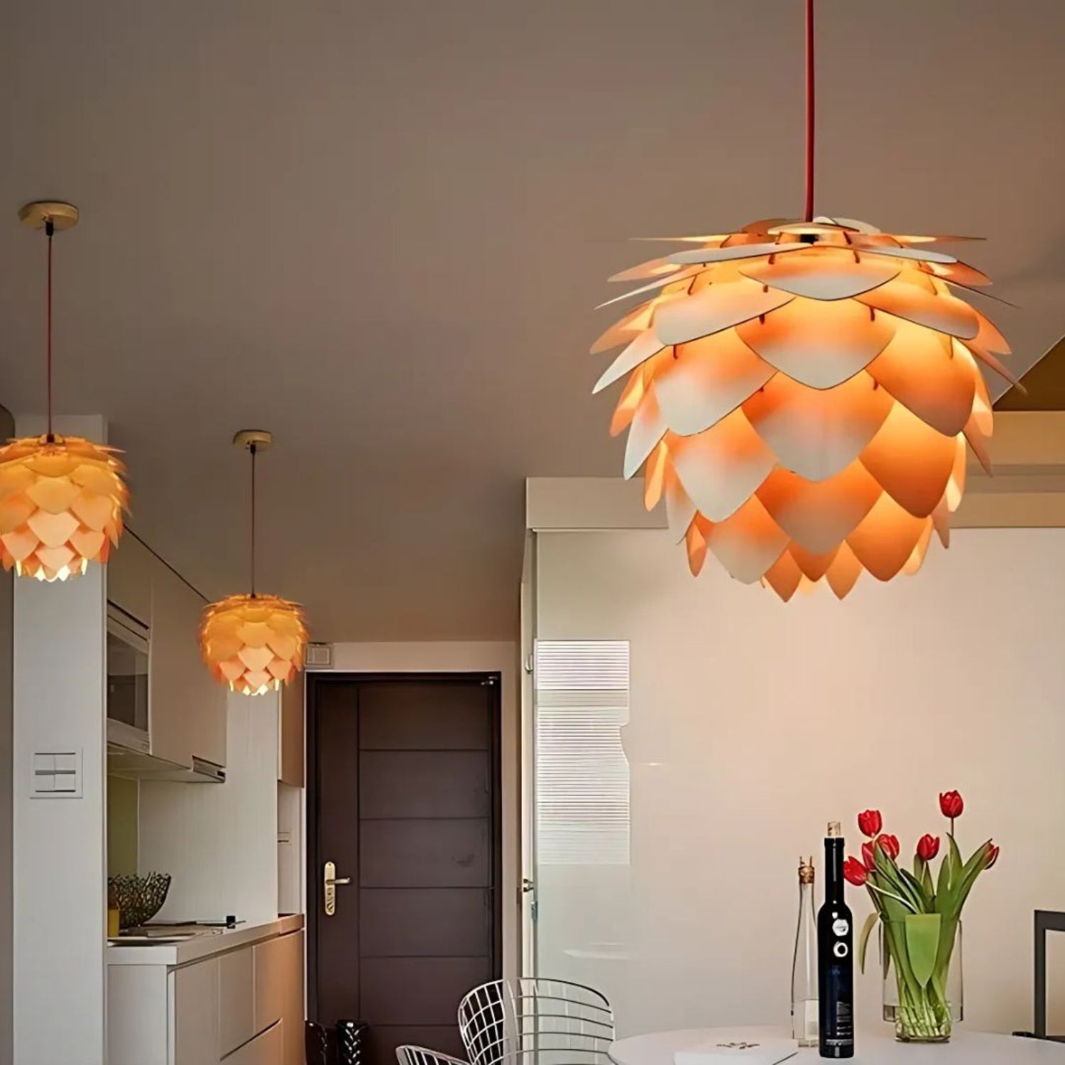 Rosa Flower Pendant Light