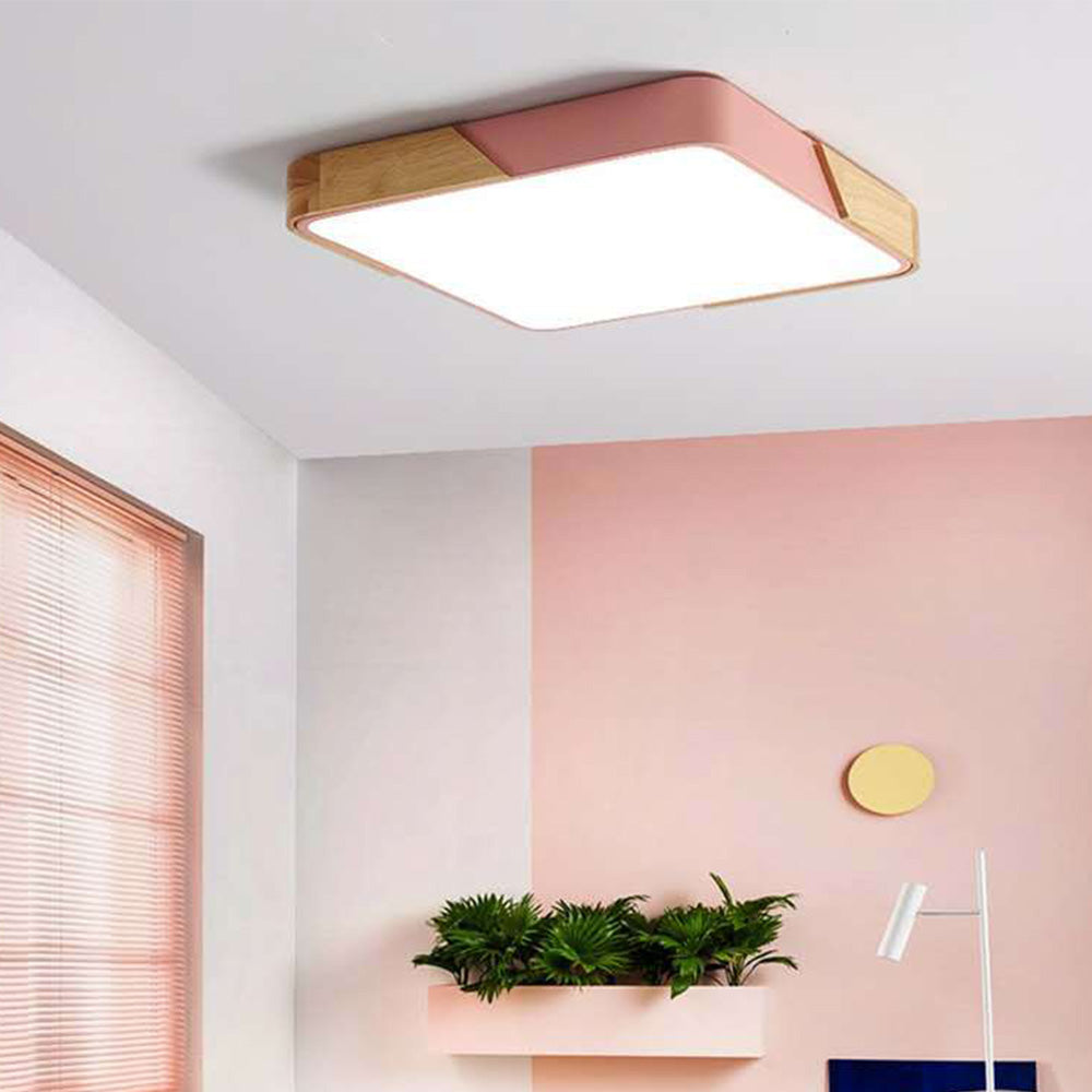 Trona Square Ceiling Light