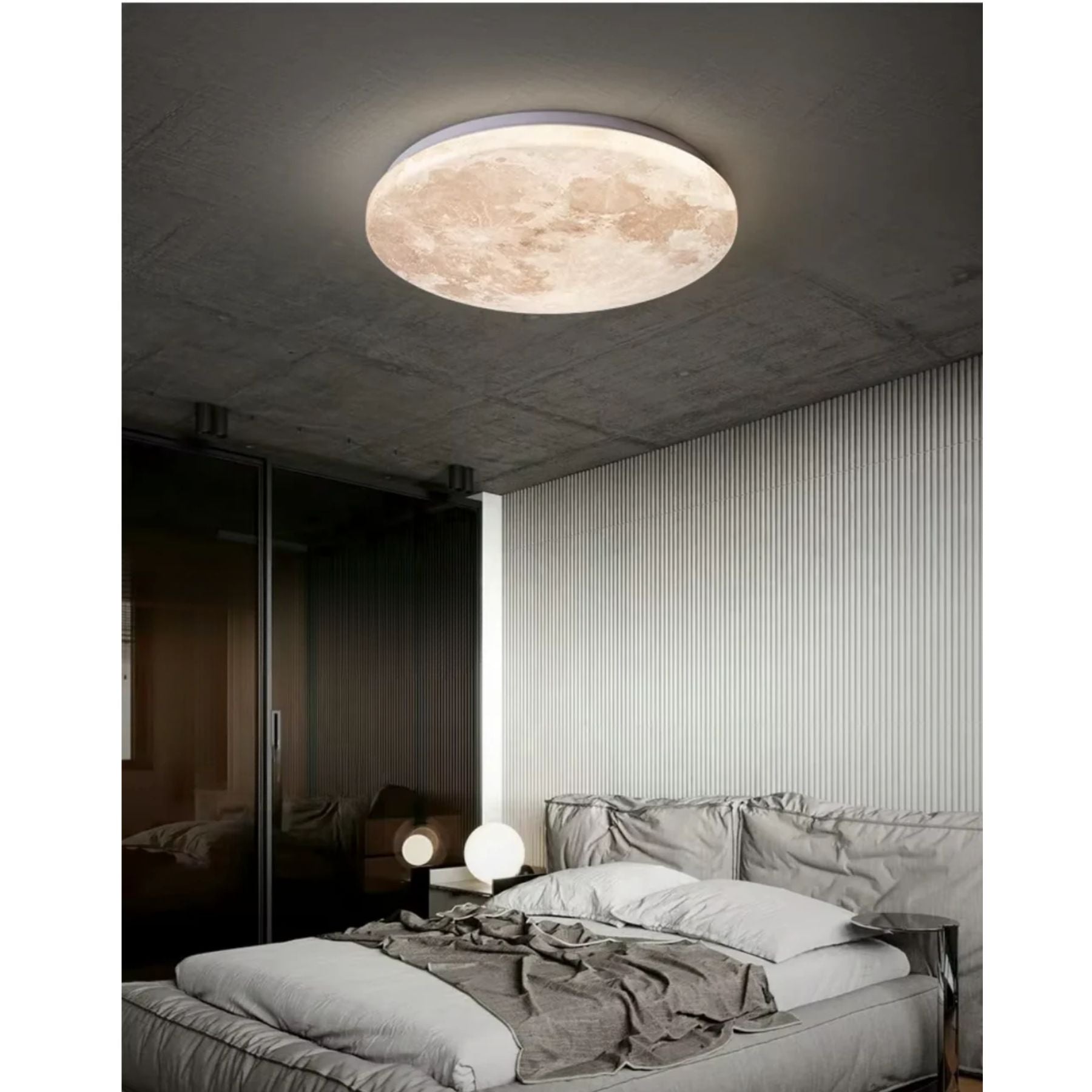 Zolven Moon Design Ceiling Light