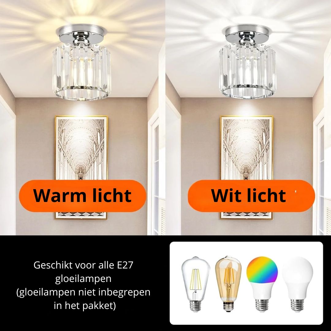 Cuozo Crystal Ceiling Light