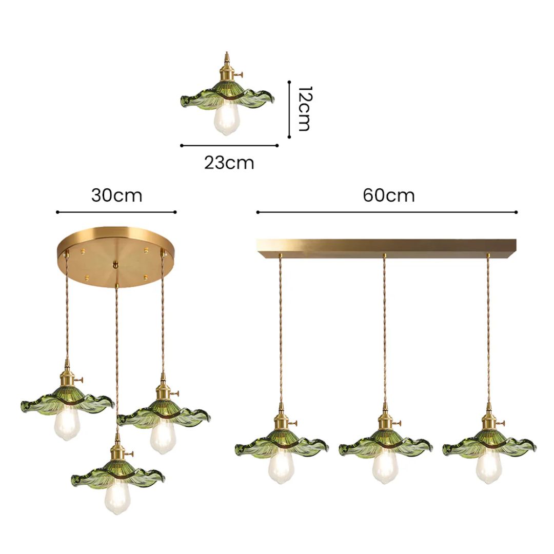 Lecco Flower Pendant Light