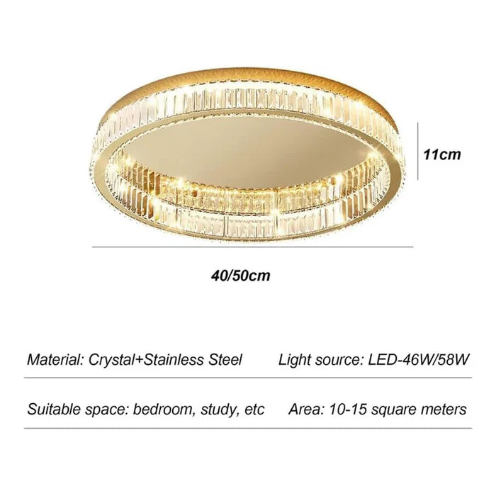 Braylon Crystal Ceiling Light