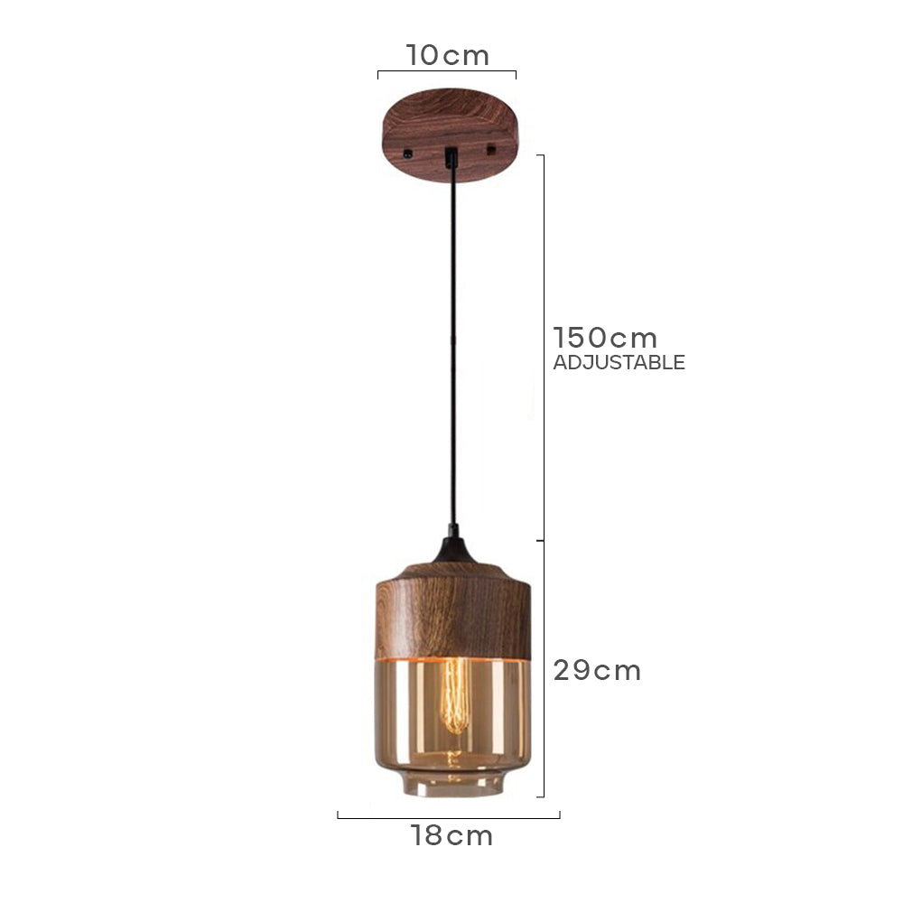 Toran Wooden Pendant Light