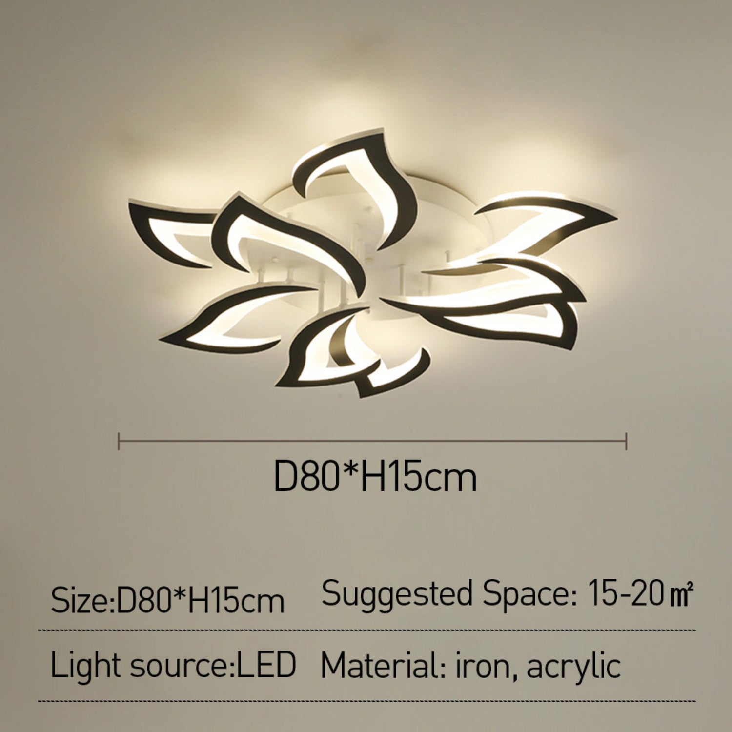 Lomesca Flower Ceiling Light