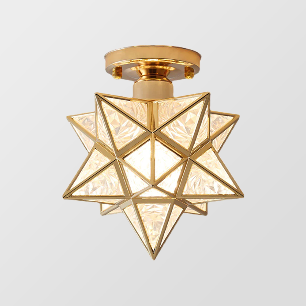 Star Shaped Ceiling Light
