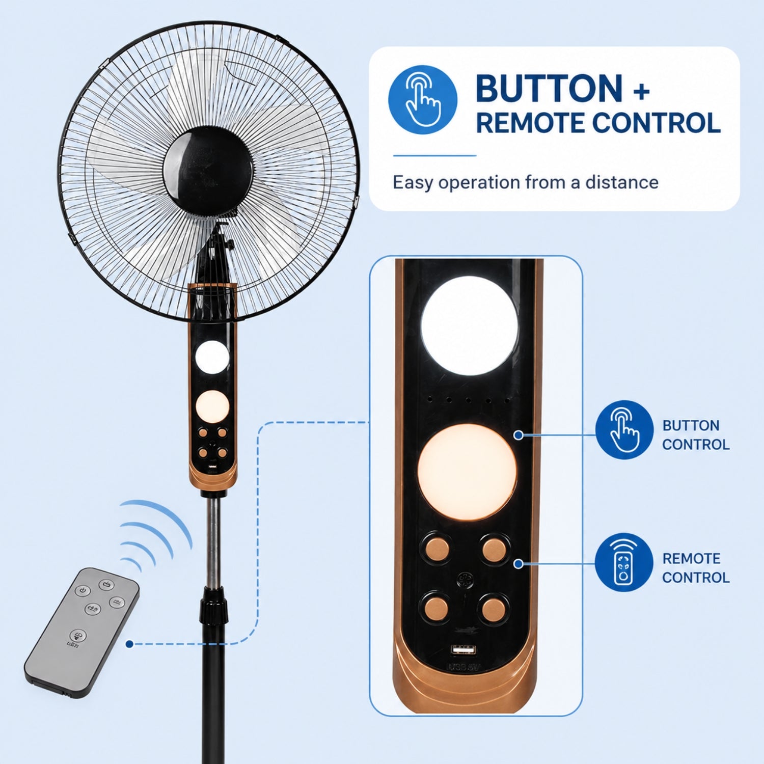 Barla Standing Fan
