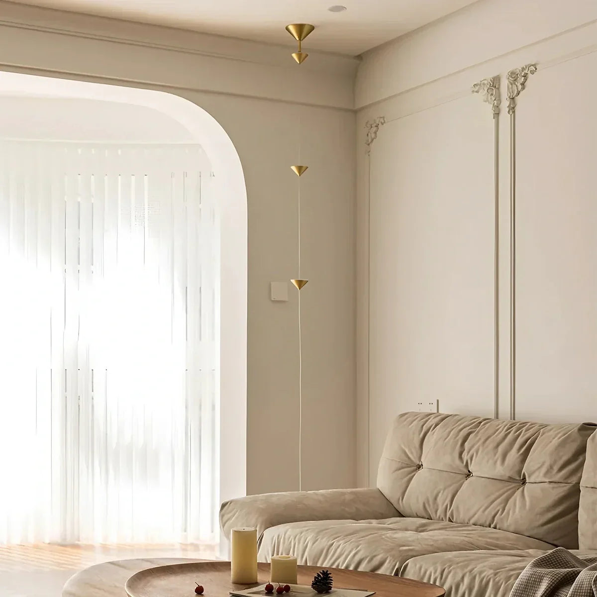 Orivell Floor to Ceiling Light