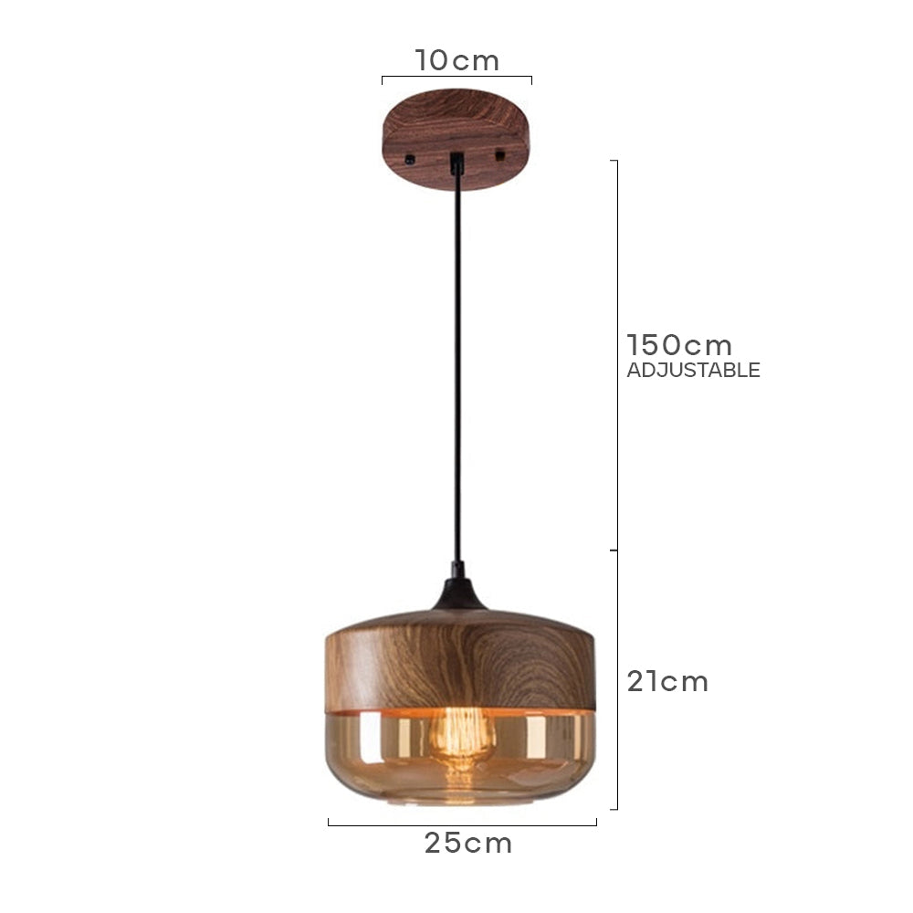 Toran Wooden Pendant Light