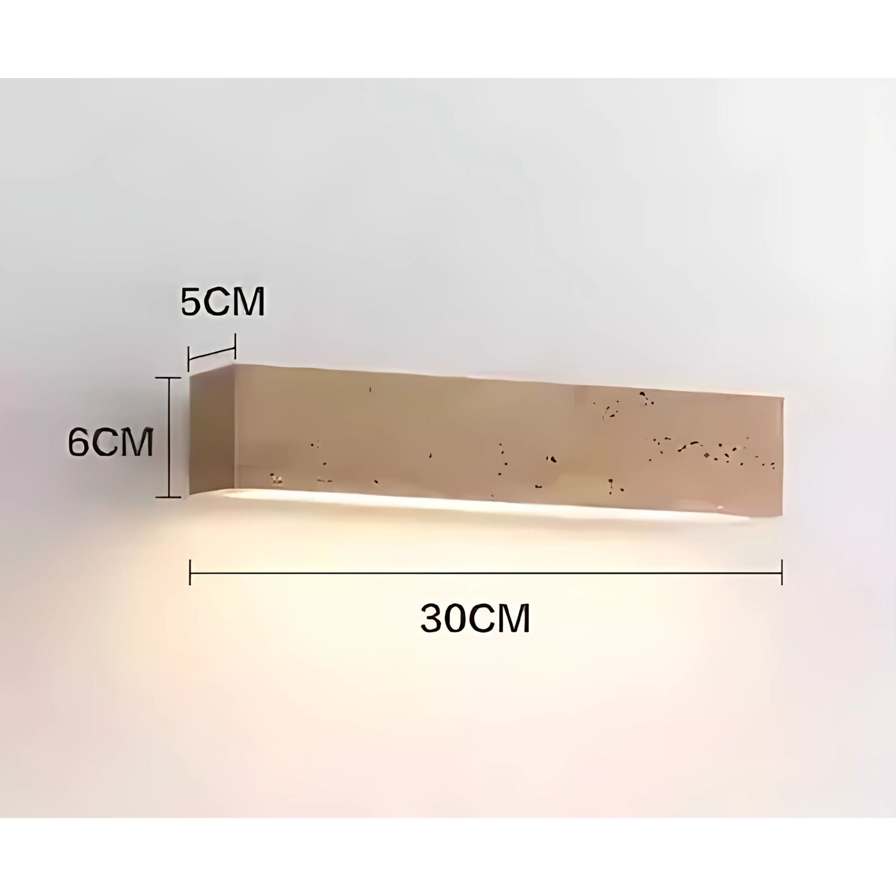 Ismuno Travertine Wall Light