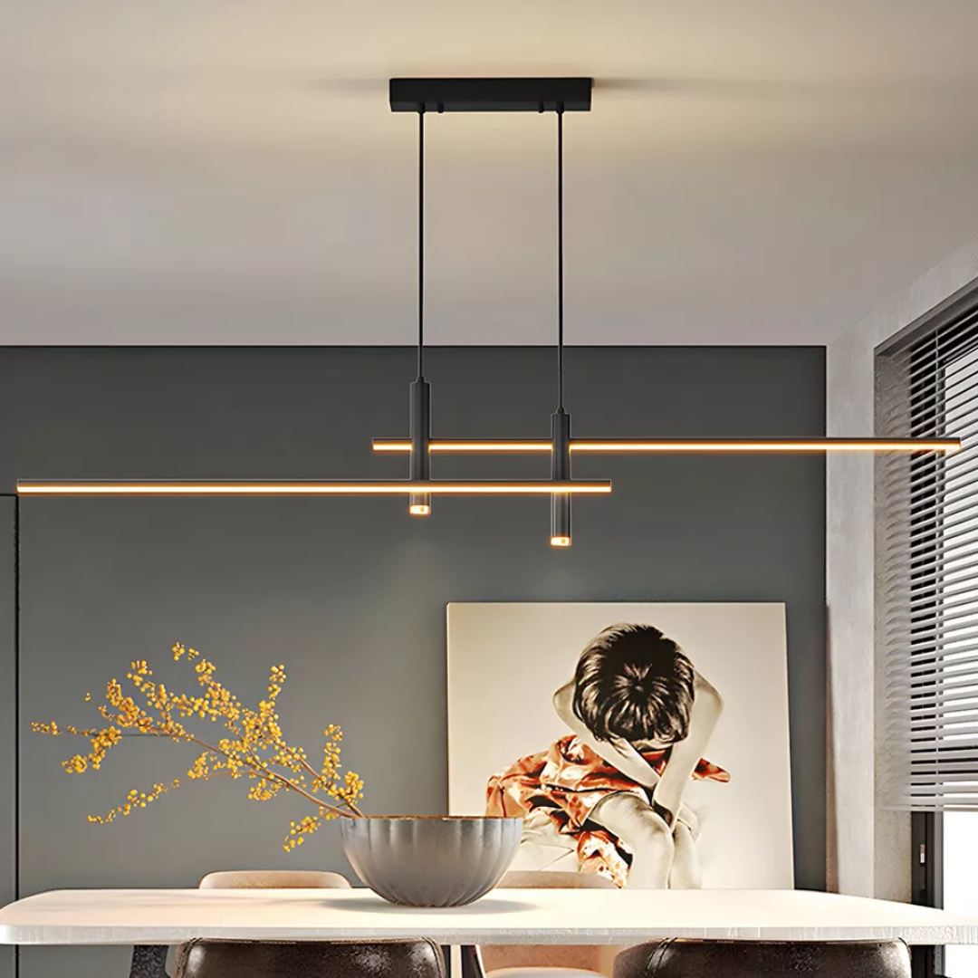 Venno Double Linear Pendant Light
