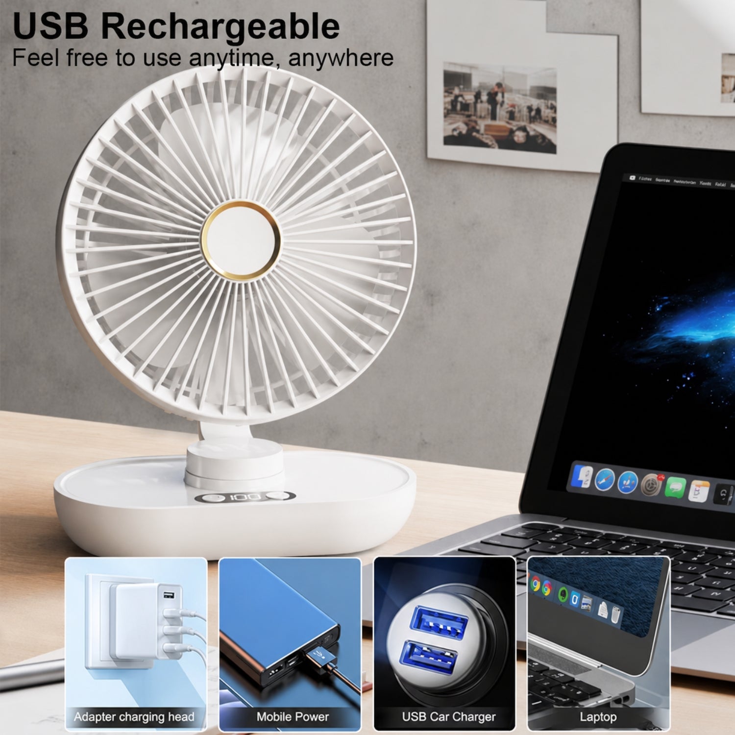 Breeva Desk Fan