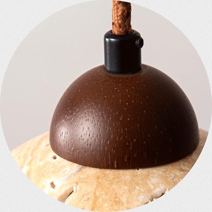 Pleno Travertine Pendant Light