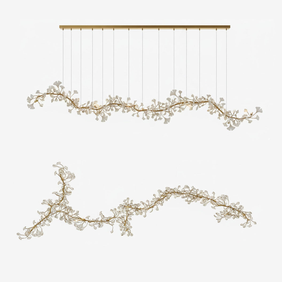 Gingko Chandelier E - Vakkerlight
