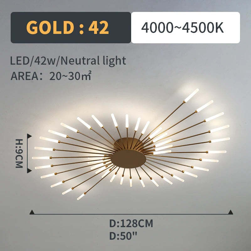 Arralessa Firework Ceiling Light