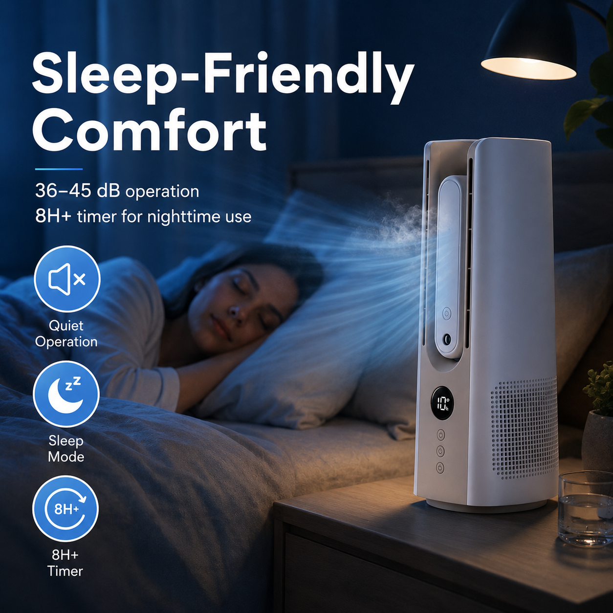 Virosa Mini Tower Fan