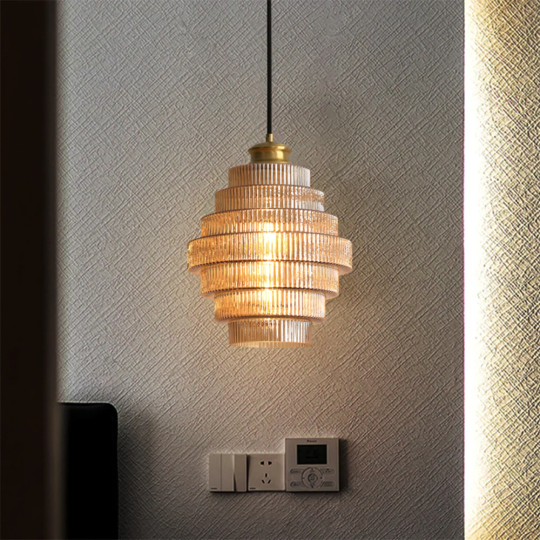 Molenna Ribbed Pendant Light